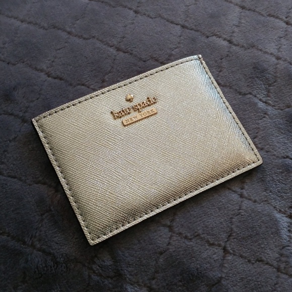 kate spade Handbags - Kate Spade Gold Card Holder